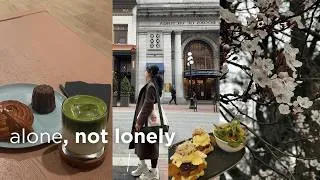 Thumbnail: a slow solo day in my life ☁️ café, calm vibes & me time
