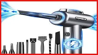 Thumbnail: POMELS Electric Air Duster: Powerful, Rechargeable, and Versatile Cleaning Solution