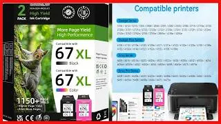 Thumbnail: Chromojet Compatible HP 67XL Ink Cartridges Black/Color Combo Pack Review