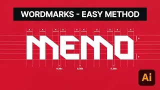 Thumbnail: How To Design A Custom Logo Wordmark in Adobe Illustrator - Typography  Logo Design Process