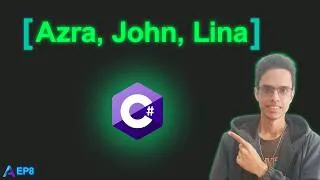 Thumbnail: Learn C# Arrays with details in 8 just Minutes