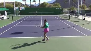 Thumbnail: 2019 Indian Wells Practice - Daria Kasatkina