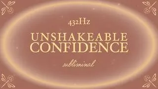Thumbnail: CONFIDENCE SUBLIMINAL ⟡ Connect to your Personal Power ⟡ 432 hz + 528 hz Healing Frequency