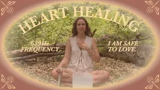 Thumbnail: HEAL YOUR HEART ⟡ Sound x Affirmations ⟡ 639Hz Heart Chakra Frequency ⟡ 1hr Healing Sounds