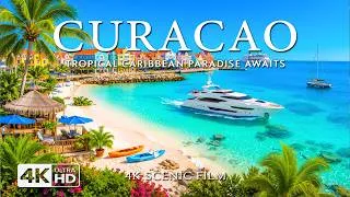 Thumbnail: Curaçao 4K Drone Footage 2026 🇨🇼 Willemstad, Turquoise Beaches & Caribbean Paradise