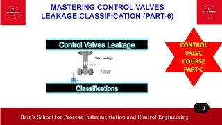 Thumbnail: ID595_MASTERING CONTROL VALVES - LEAKAGE CLASSIFICATION        ( PART-6)