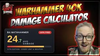 Thumbnail: Damage Calculator 1.0 - Warhammer 40k 11th Edition Launch!