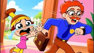 Thumbnail: When Dad's Away Song  | Babanana Cartoon