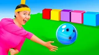 Thumbnail: Numbers and Balls Song | Learn 1 to 5 | Songs For Kids | Babanana