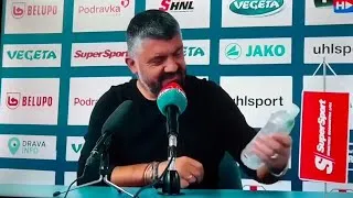 Thumbnail: Gennaro Gattuso tries coconut water for the first time