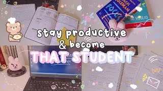 Thumbnail: » real way to stay productive and motivated and become that student
