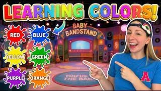 Thumbnail: Best Toddler Learning, COLORS for Toddlers & Babies, Baby Bandstand with Ms  Alyssa