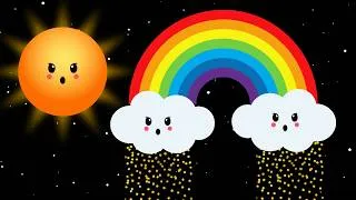 Thumbnail: Baby Bear | Clouds and Rainbows | Calming Visuals  #sensoryvideo #cute