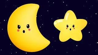 Thumbnail: Baby Bear | Moon and Stars Playtime | Calming Sensory Video for Babies
