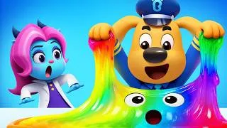 Thumbnail: Stay Away from Dangerous Toys | Safety Rules for Kids | Cartoon | Sheriff Labrador | BabyBus TV