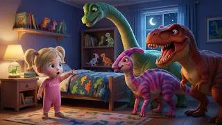 Thumbnail: Let's Count Dinosaurs to Sleep | Fun Dinosaur Song for Kids | Baby Emma Kids Songs