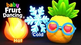 Thumbnail: Opposites Song (Cumbia)🔥❄️ | Baby Fruit Dancing