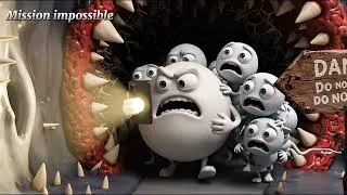 Thumbnail: The Lost Sperm’s Journey 😂 | A Funny Inside-The-Body Adventure | 3D Animation