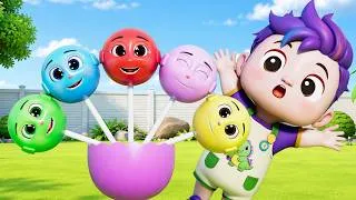 Thumbnail: Who Stole My Lollipop Song? | Learn Colors with LOLLIPOP🍭 | Baby JoJo Nursery Rhymes & Kids Songs