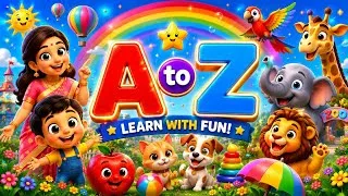 Thumbnail: ABC Learning for Kids 🔤 | Learn A to Z with Pictures | Alphabet Learning Video for Kids