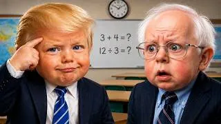 Thumbnail: Baby Trump Takes An IQ Test! Ft. Baby Bernie