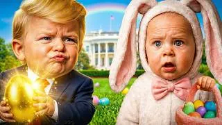 Thumbnail: Baby Trump Hosts an Easter Egg Hunt at The White House!