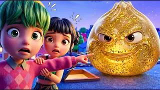 Thumbnail: Baby and Zoey Vs Golden Squishy Dumpling! 😱 | K-Pop Demon Hunters Animation