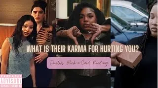 Thumbnail: What Is Their Karma For Hurting You? 🔮✨🗡️ 🧿|Timeless Pick-a-Card Reading