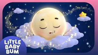 Thumbnail: Sleepy Moon's Sensory Relaxing Dream 💤 High Contrast Video for Babies