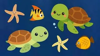 Thumbnail: Sea Turtle Safari | Baby Sensory