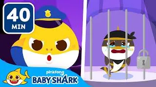 Thumbnail: Catch the Thief Baby Shark | Song for Kids | Baby Shark Playtime | Baby Shark Official