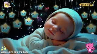 Thumbnail: Baby Sleep Music 🌙 Sleepy Baby in 3 Minutes 💤 Mozart & Brahms Lullabies 🎵 Gentle Deep Sleep Music