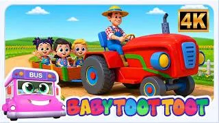 Thumbnail: Wheels on the Tractor | Learn About Farm Vehicles with Fun with Baby Toot Toot