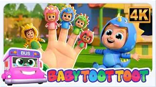 Thumbnail: Dinosaur Finger Family Song - Learn Animals with Baby Toot Toot
