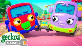 Thumbnail: Baby Truck Learns to Share! 🚜 | Baby Truck | Gecko's Garage | Kids Songs