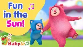 Thumbnail: Color Fun in the Sun with Billy & BamBam🌞🌈 | Baby TV for Kids