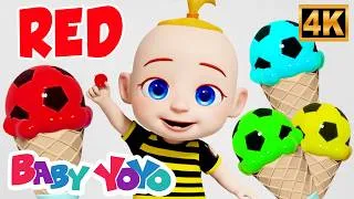 Thumbnail: Soccer Ball Ice Cream Adventure | Fun Color Learning Animation