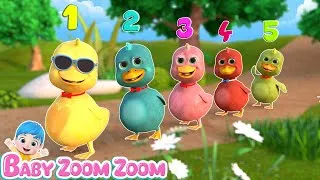 Thumbnail: 🦆 Five Little Ducks | 1 2 3 Counting Song For Kids - Nursery Rhymes