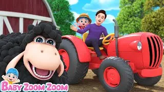 Thumbnail: Wheels On The Tractor Song | Farm Animals For Kids - Nursery Rhymes For Kids