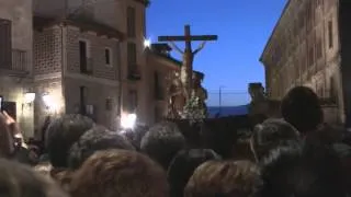 Thumbnail: Salida del Santísimo Cristo de la Luz y Nuestra Señora de la Sabiduría. Salamanca 2014.