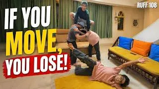 Thumbnail: SAB WEIRD POSITIONS MEIN FREEZE HO GAYE! 😂 | RUFF 108