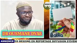 Thumbnail: DR OUSMANE N’DIAYE | TAFSIR KÉNÉ