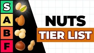 Thumbnail: Every Nut Ranked - Nutrition Tier List