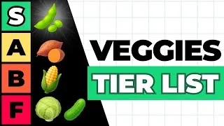 Thumbnail: ALL Vegetables ranked  the ULTIMATE tier list