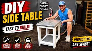 Thumbnail: How to Build a DIY Farmhouse Side Table | Easy Woodworking Project