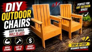 Thumbnail: The BEST DIY Adirondack Chairs for Your Backyard