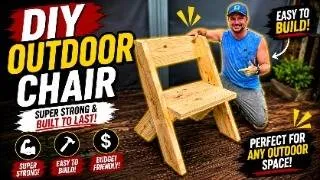 Thumbnail: I Built the PERFECT Outdoor Chair!