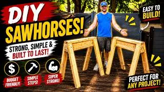 Thumbnail: The Only DIY Sawhorses You'll Ever Need!