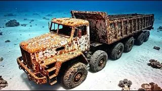 Thumbnail: Abandoned 10-Wheel Dump Truck Found on the Ocean Floor! | Rescue & Full Restoration