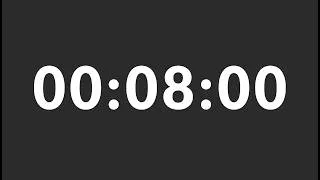 Thumbnail: 6 MINUTE TIMER  |BACKGROUND VIDEOS| WHITE TIMER ON BLACK BACKGROUND |  #StudyTimer #CountdownTimer